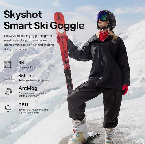 4K POV Camera Goggles side view